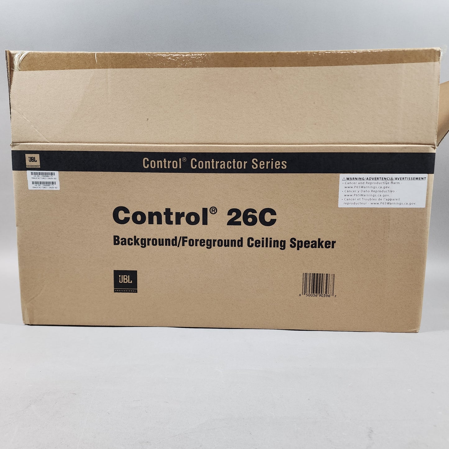 New JBL Control 26C Background/Foreground Ceiling Speaker System White