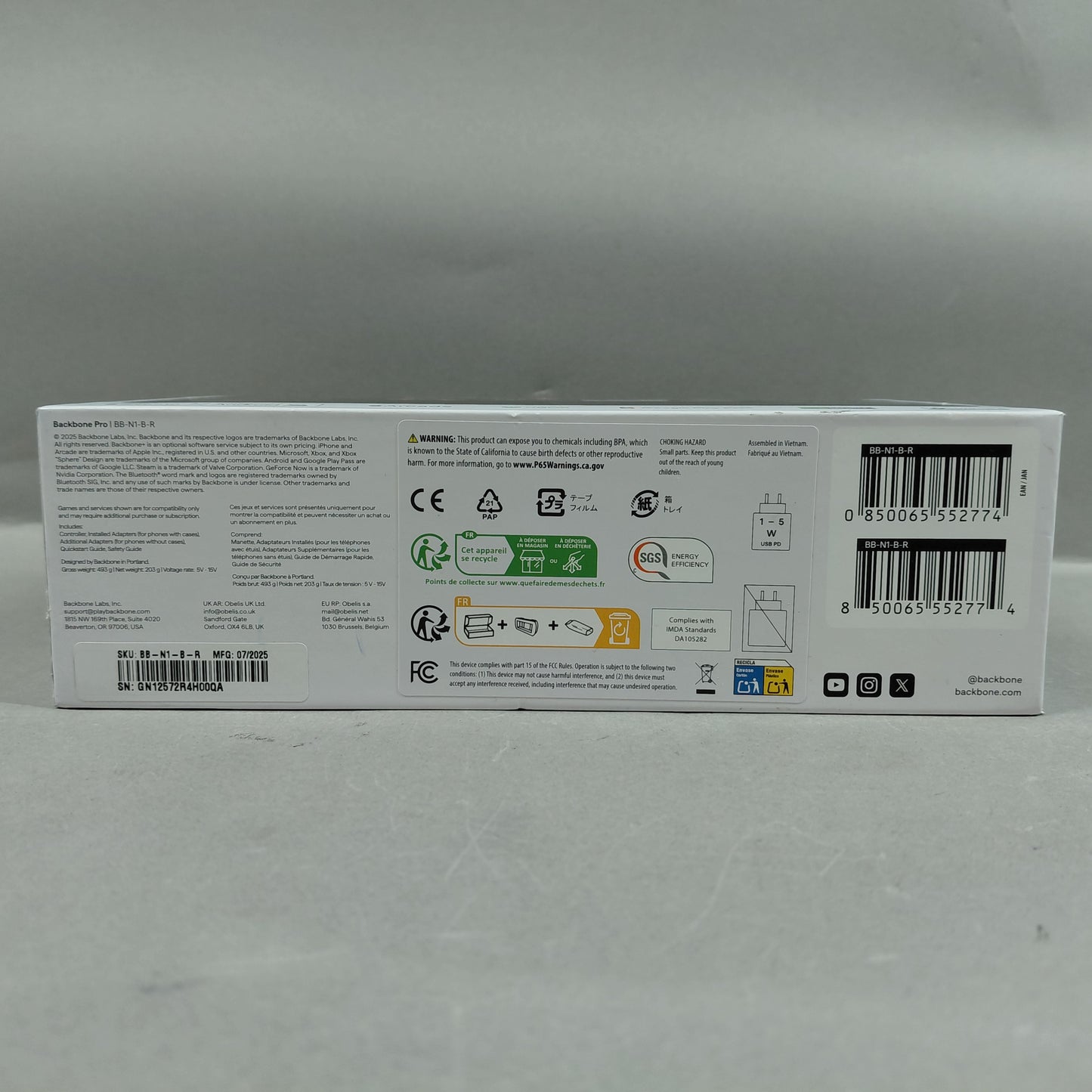 Backbone Pro Cloud Controller BB-N1-B-R