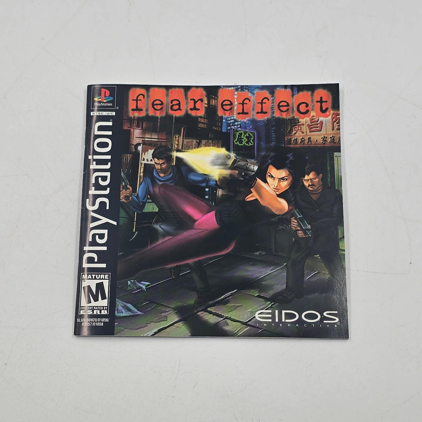 Fear Effect (Sony PlayStation 1 PS1, 2000)