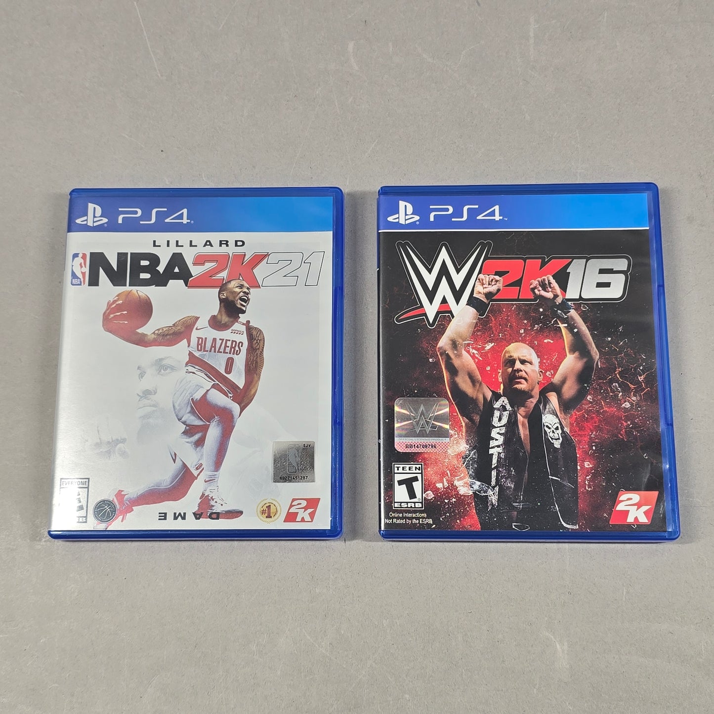 Lot of 2 Sony PlayStation 4 PS4 Games