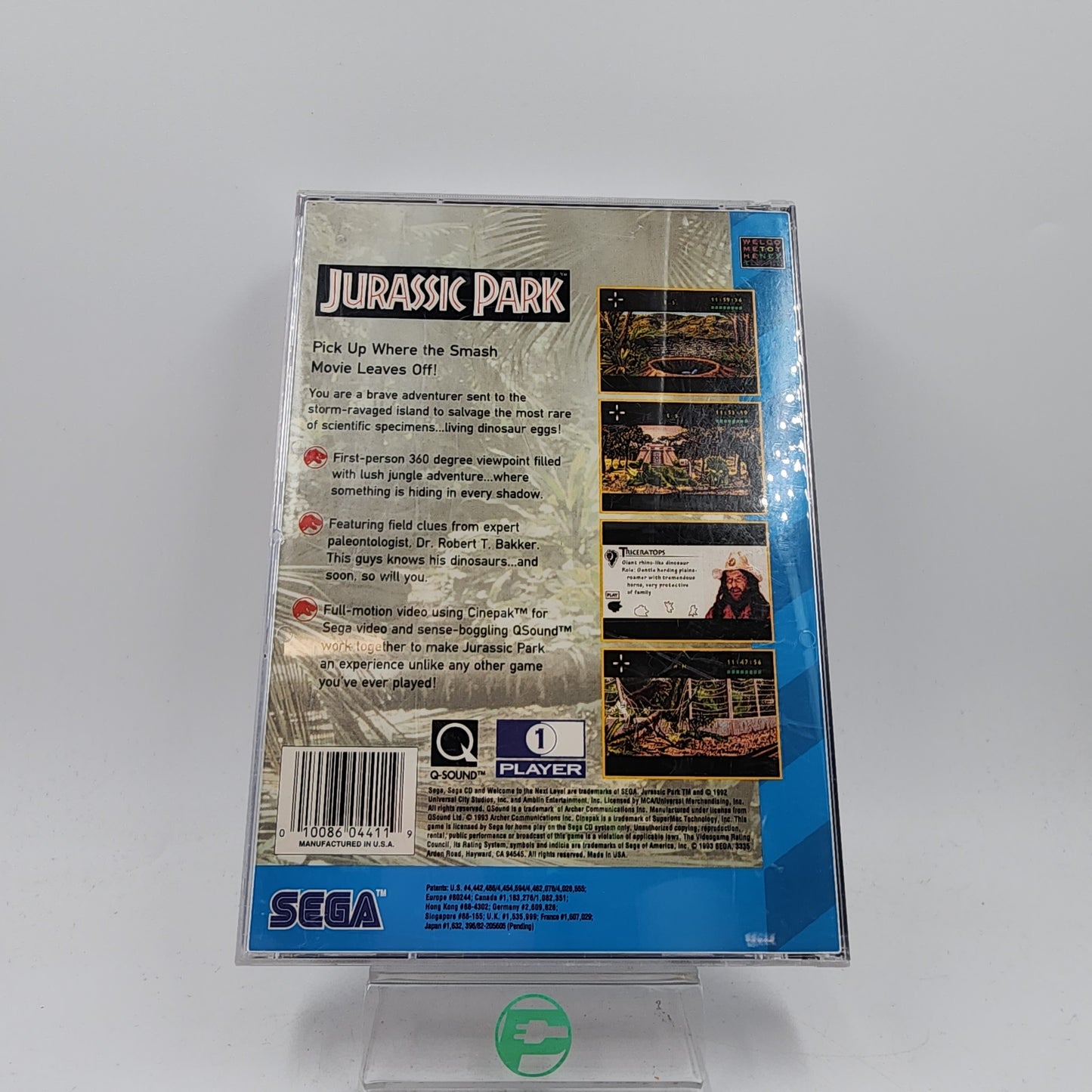 Jurassic Park (Sega CD, 1993)