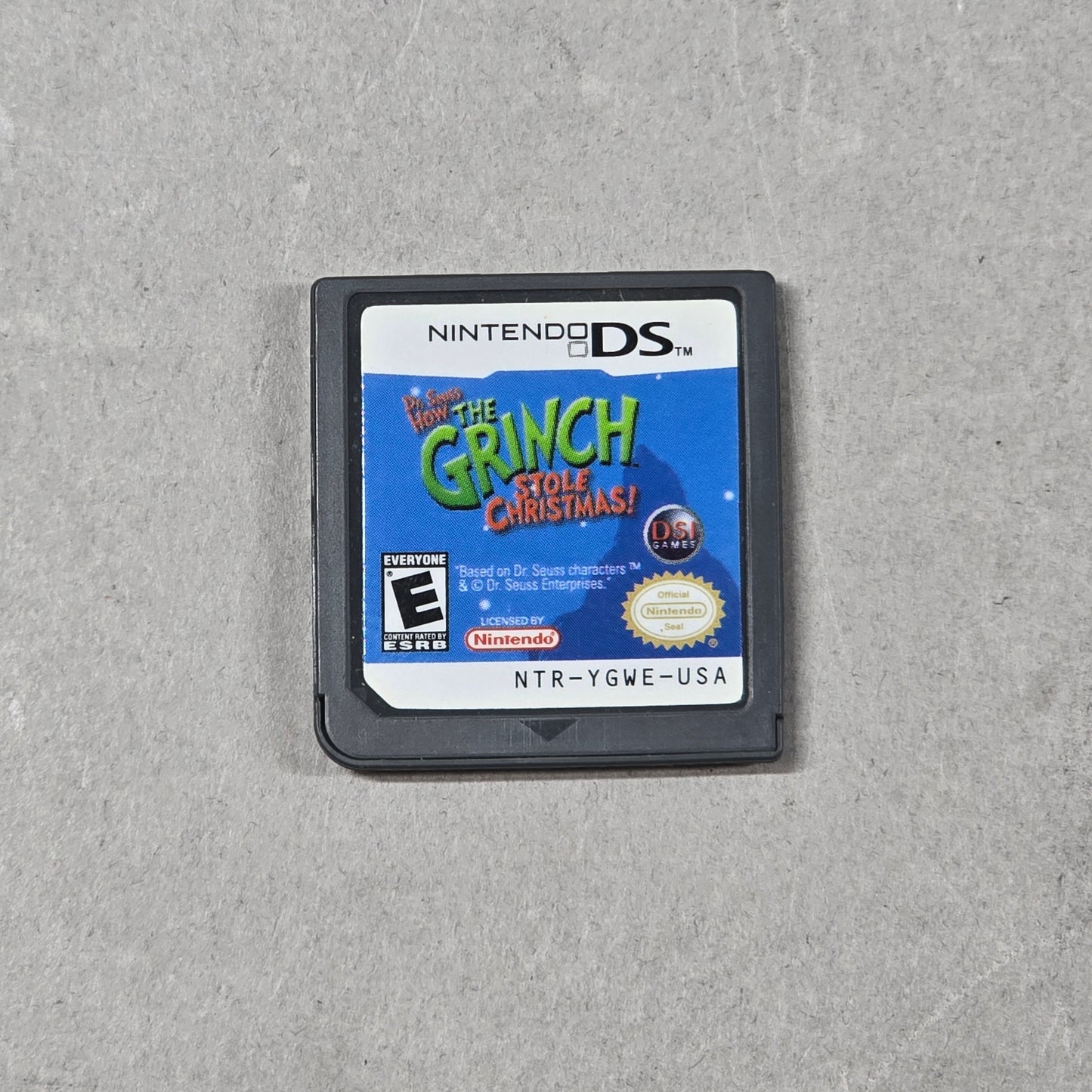 Dr Seuss How the Grinch Stole Christmas (Nintendo DS, 2007)
