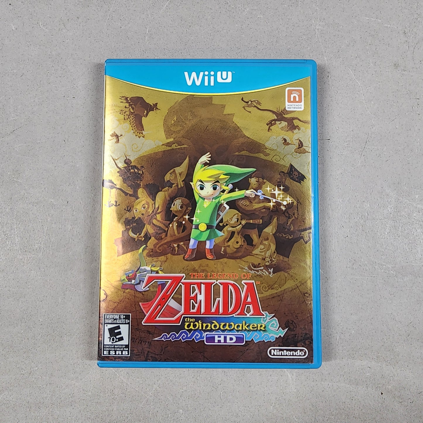 Zelda Wind Waker HD (Nintendo Wii U, 2013)