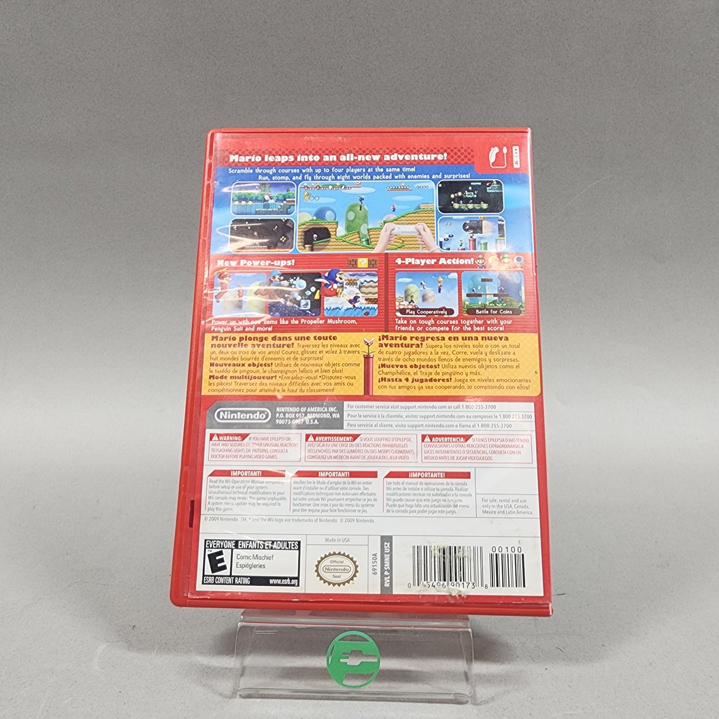 New Super Mario Bros. Wii (Nintendo Wii, 2009)