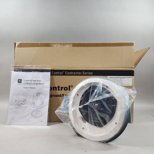 New JBL Control 26C Background/Foreground Ceiling Speaker System White