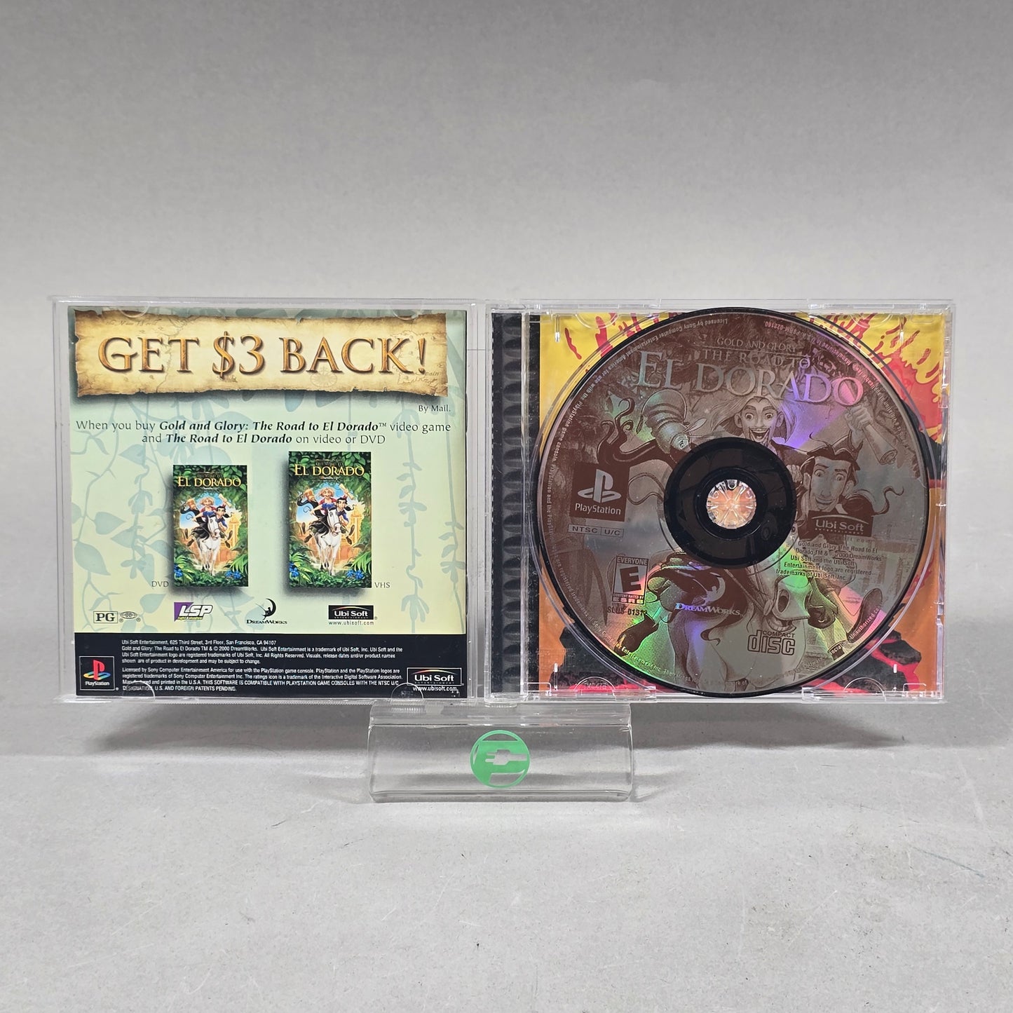 Gold and Glory The Road to El Dorado (Sony PlayStation 1 PS1, 2000)