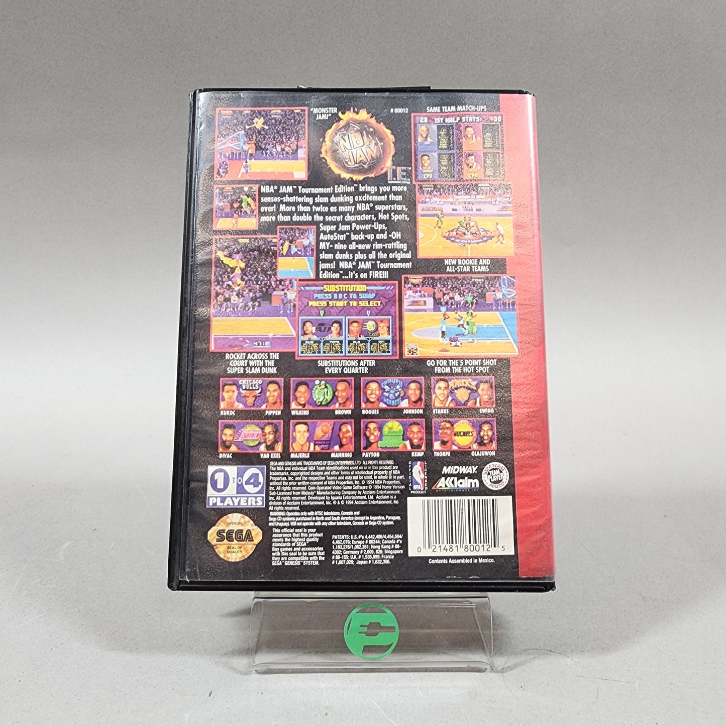 NBA Jam Tournament Edition (Sega Genesis, 1995)