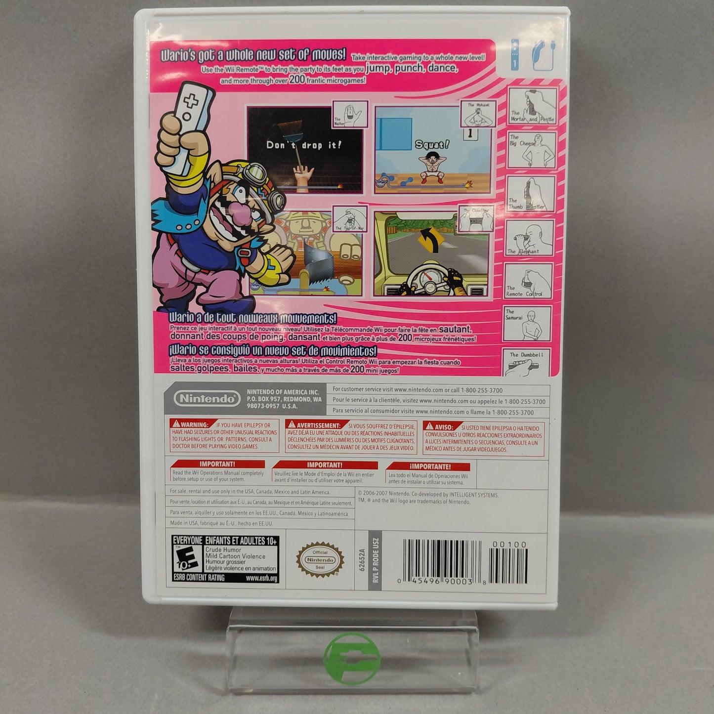 Wario Ware: Smooth moves (Nintendo Wii, 2007)