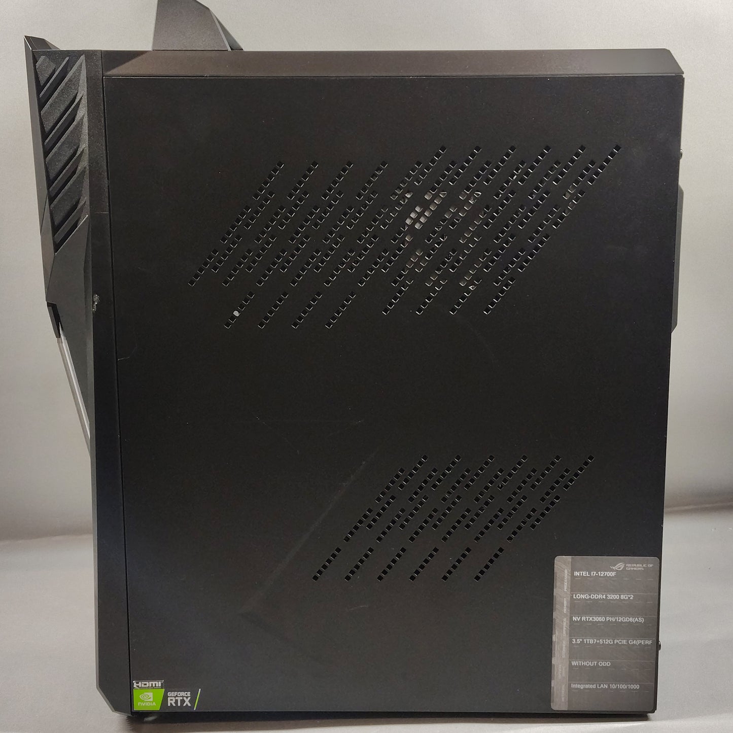 Asus Rog Strix GT15 i7-12700F 2.10GHz 16GB RAM 512GB SSD ASUS GeForce RTX 3060