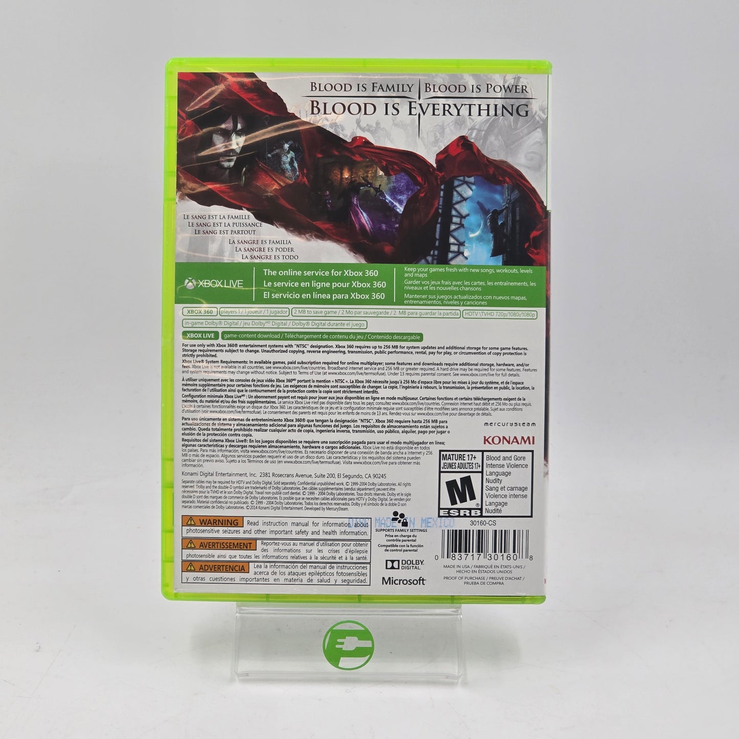 Castlevania: Lords of Shadow 2 (Microsoft Xbox 360, 2014)
