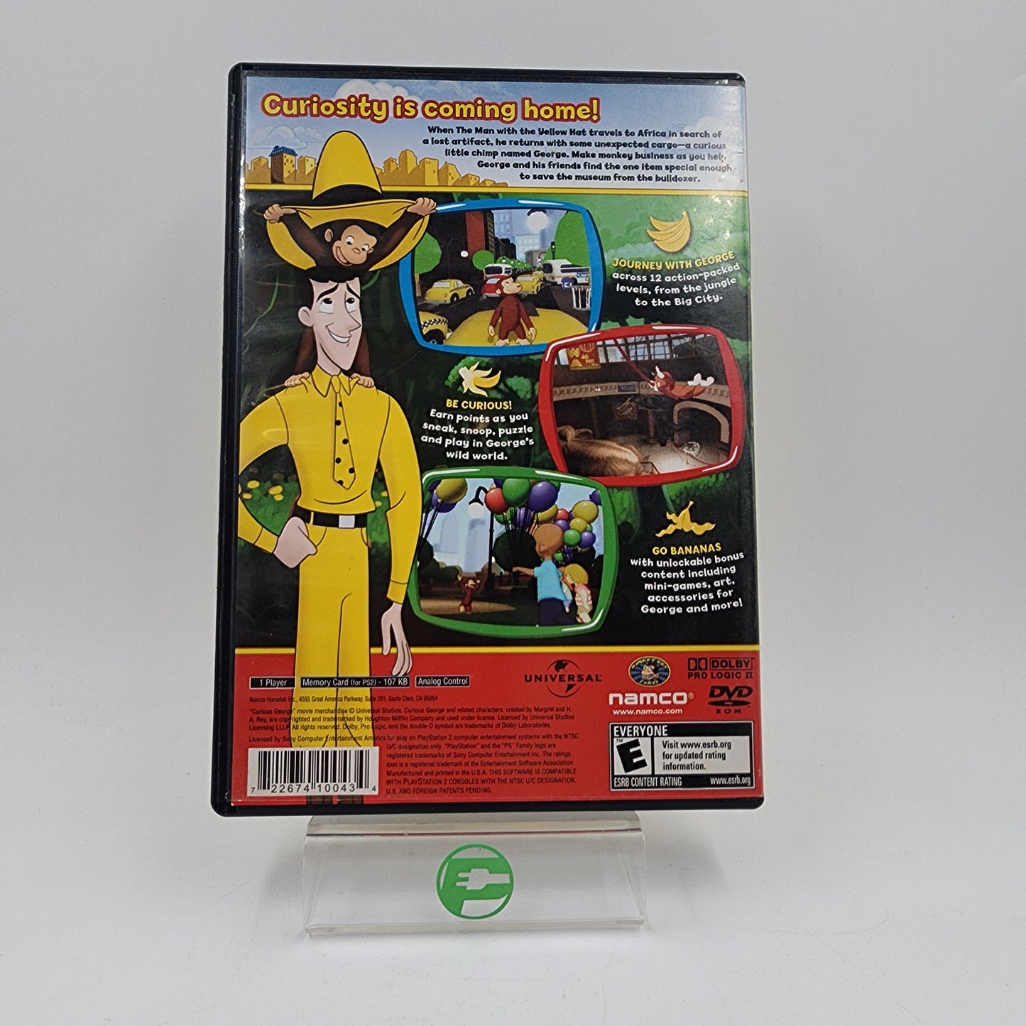 Curious George (Sony PlayStation 2 PS2, 2006)