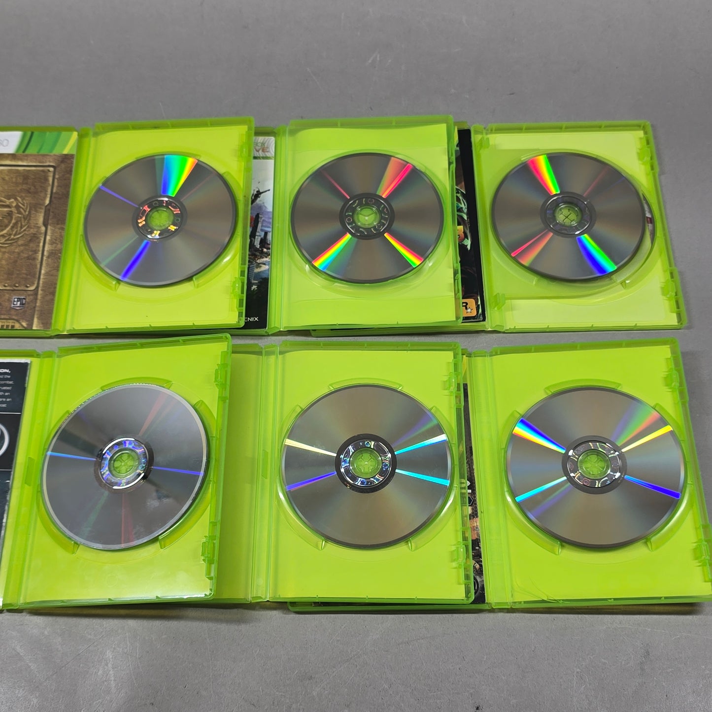 Lot of 6 Microsoft Xbox 360 Games