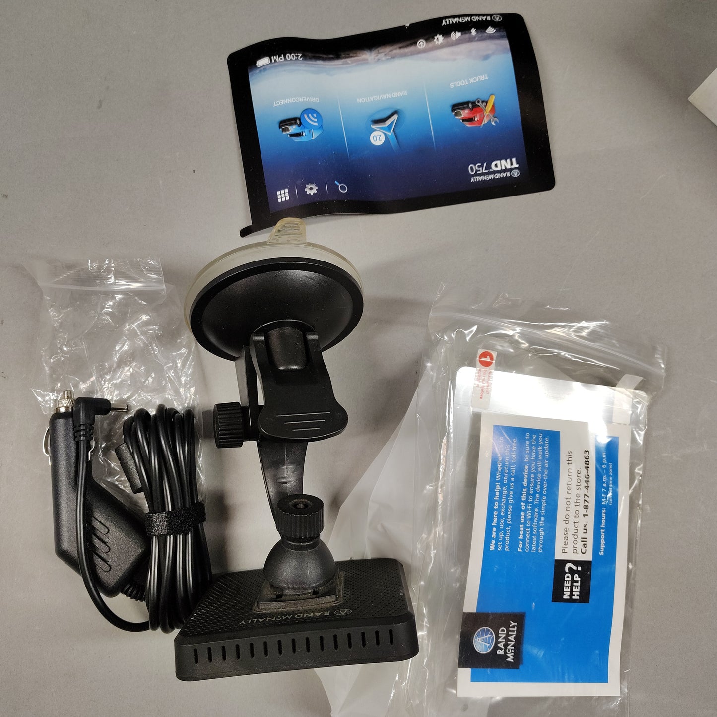 Rand McNally TND 750 GPS Reciever