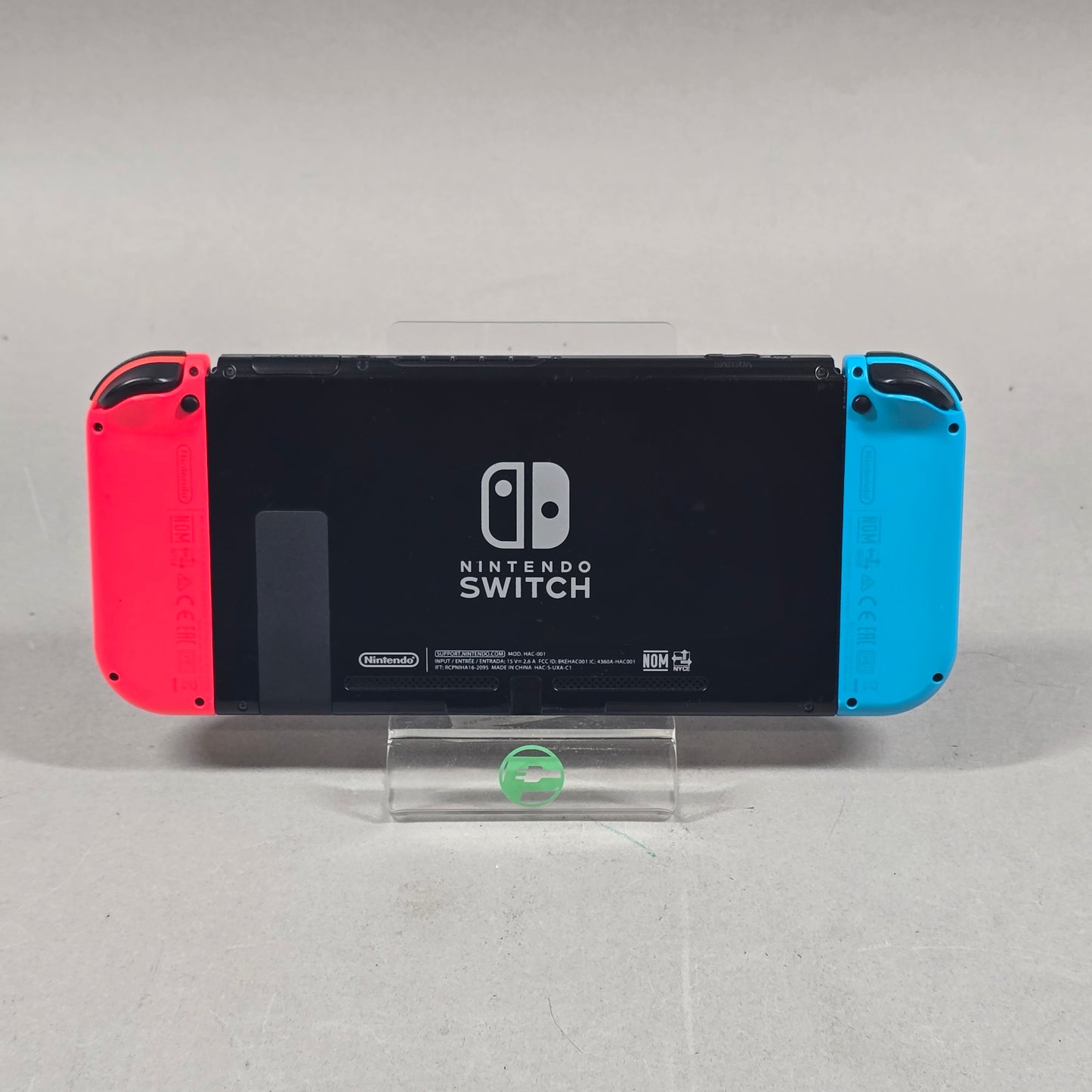 Nintendo Switch v1 Video Game Console HAC-001 Red/Blue