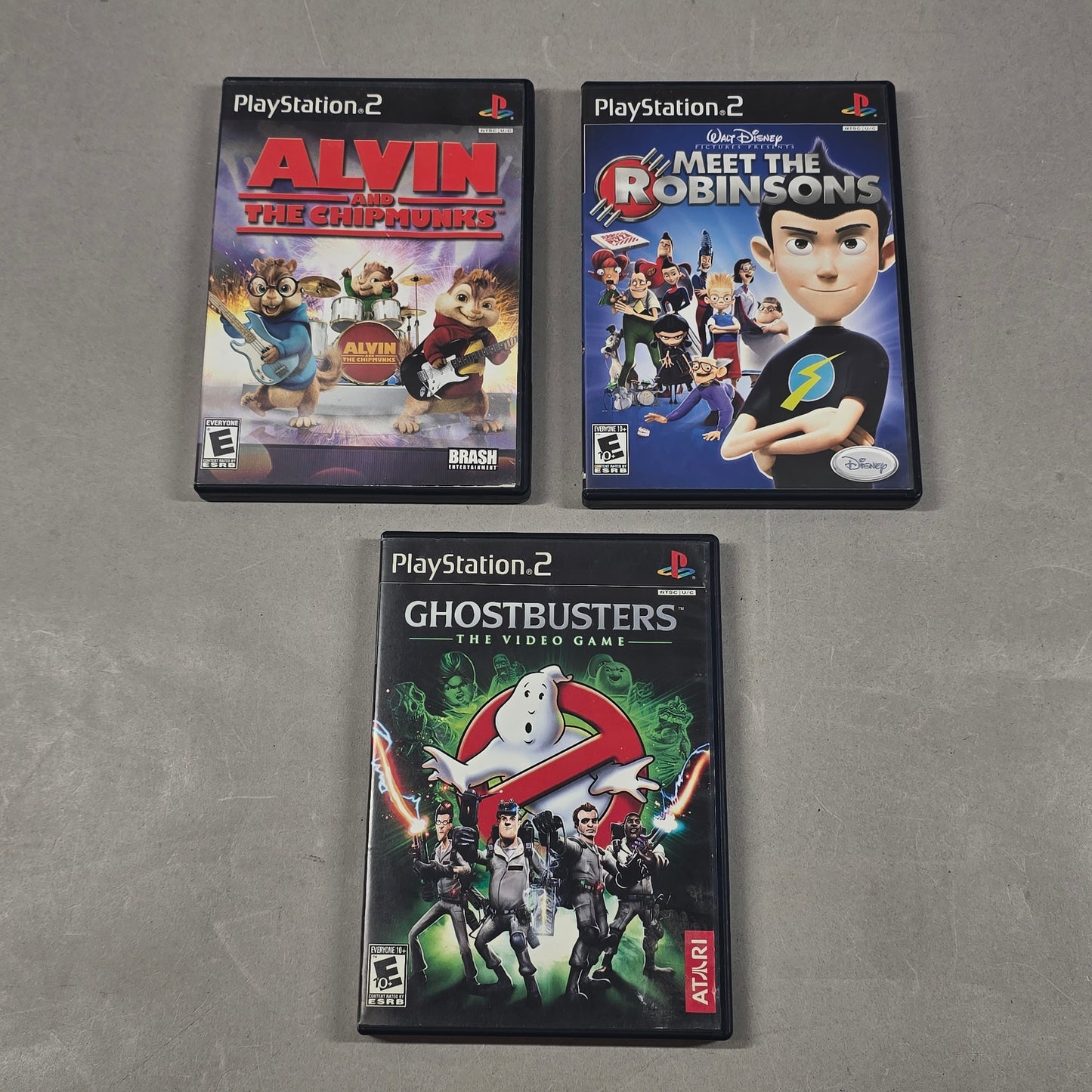 Lot of 3 Sony PlayStation 2 PS2 Games