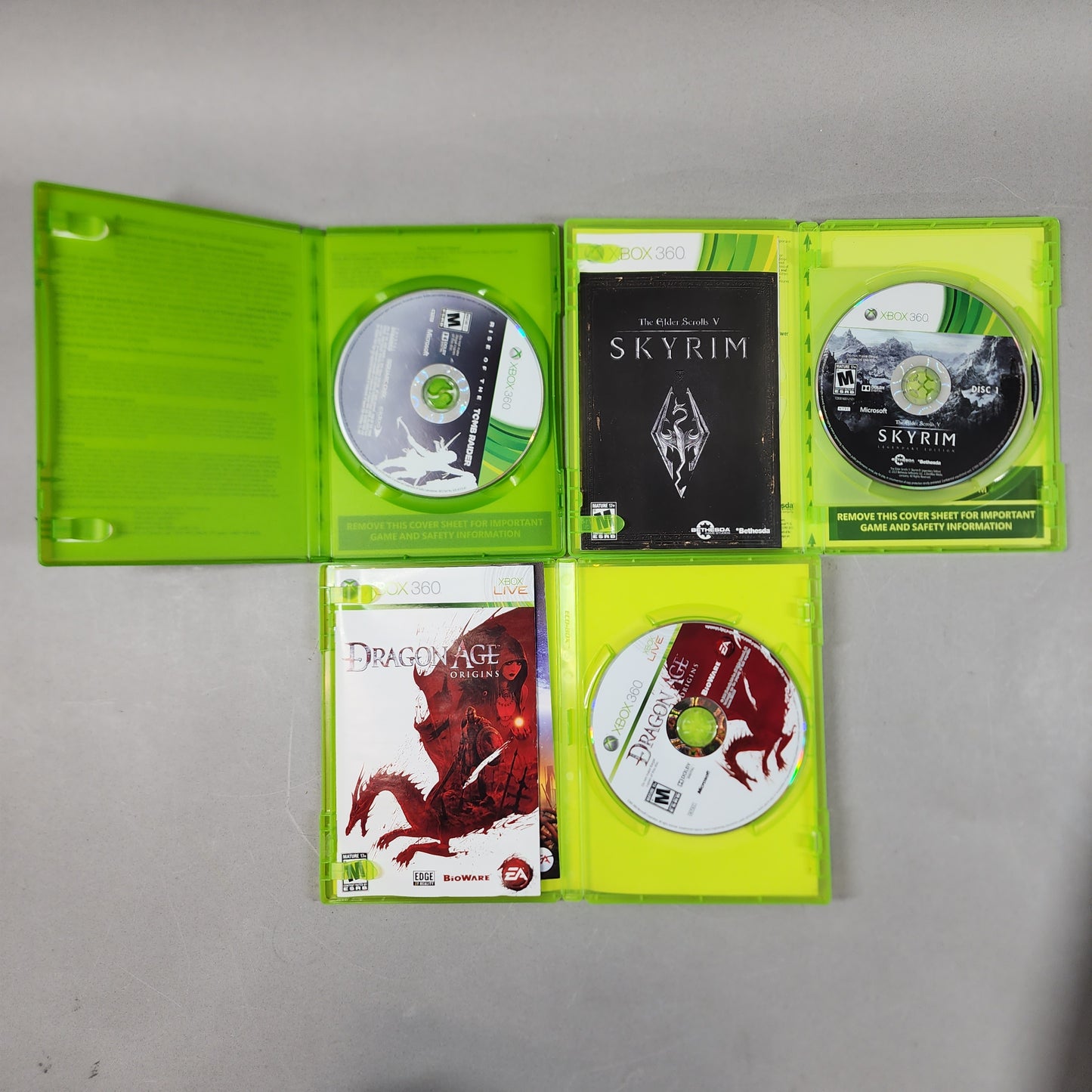 Microsoft Xbox 360 S 120GB Console Gaming System Black 1439 Disc Drive Issues