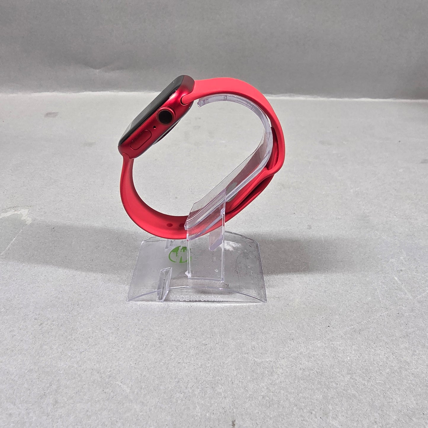 Unlocked Apple Watch Series 8 41MM Maroon R Aluminum Red Sport Band MX4P3LW/A