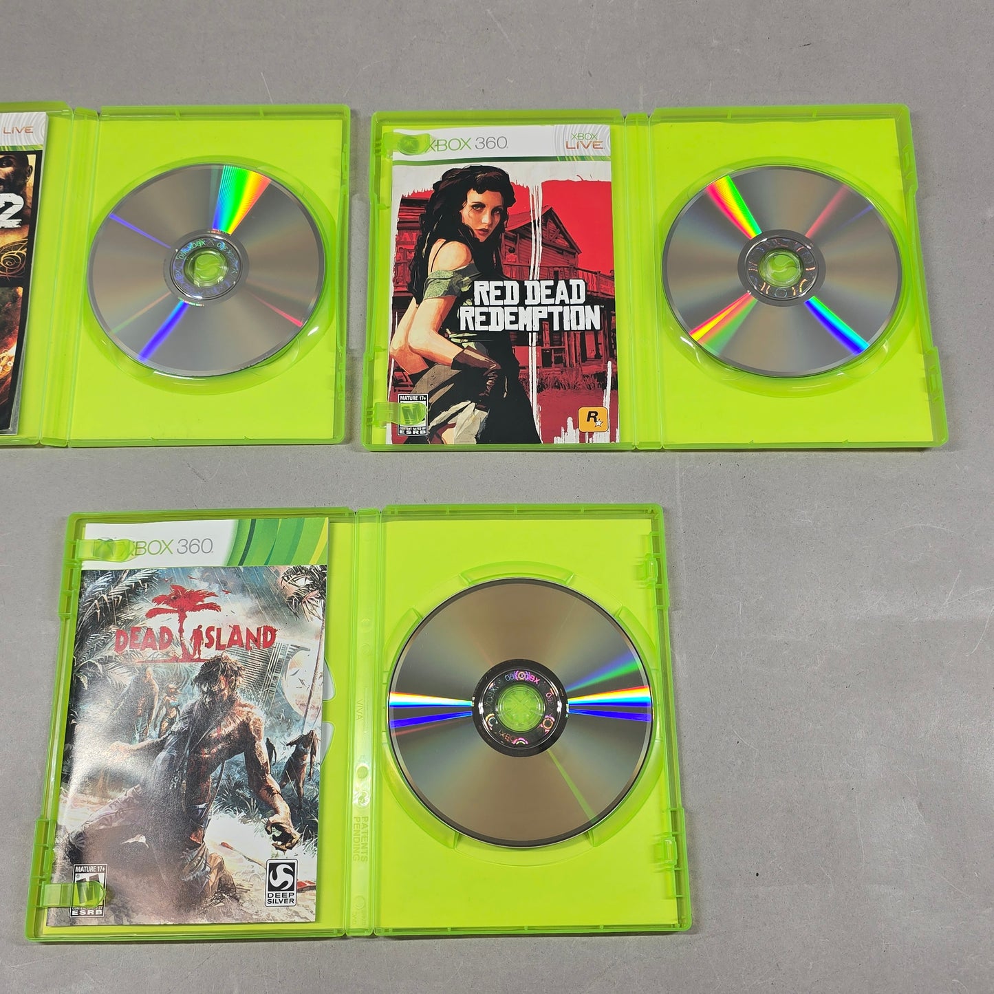 Lot of 3 Microsoft Xbox 360 Games