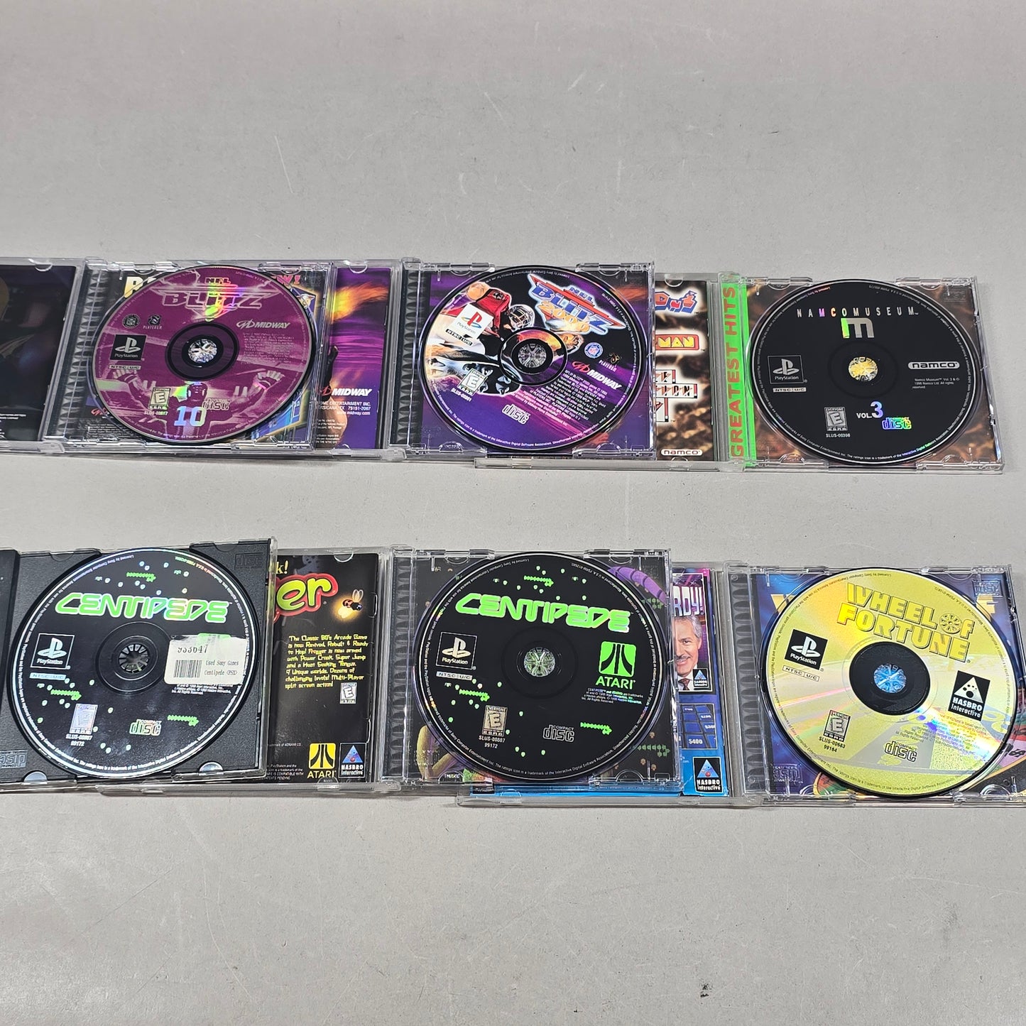 Lot of 5 Sony PlayStation 1 PS1 Games