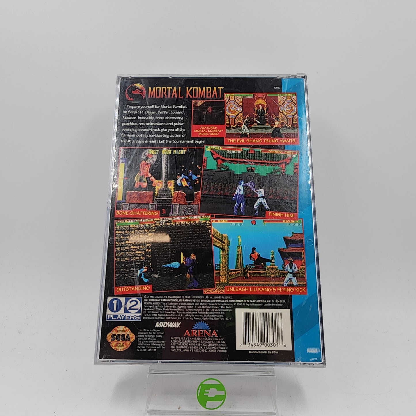 Mortal Kombat (Sega CD, 1994)