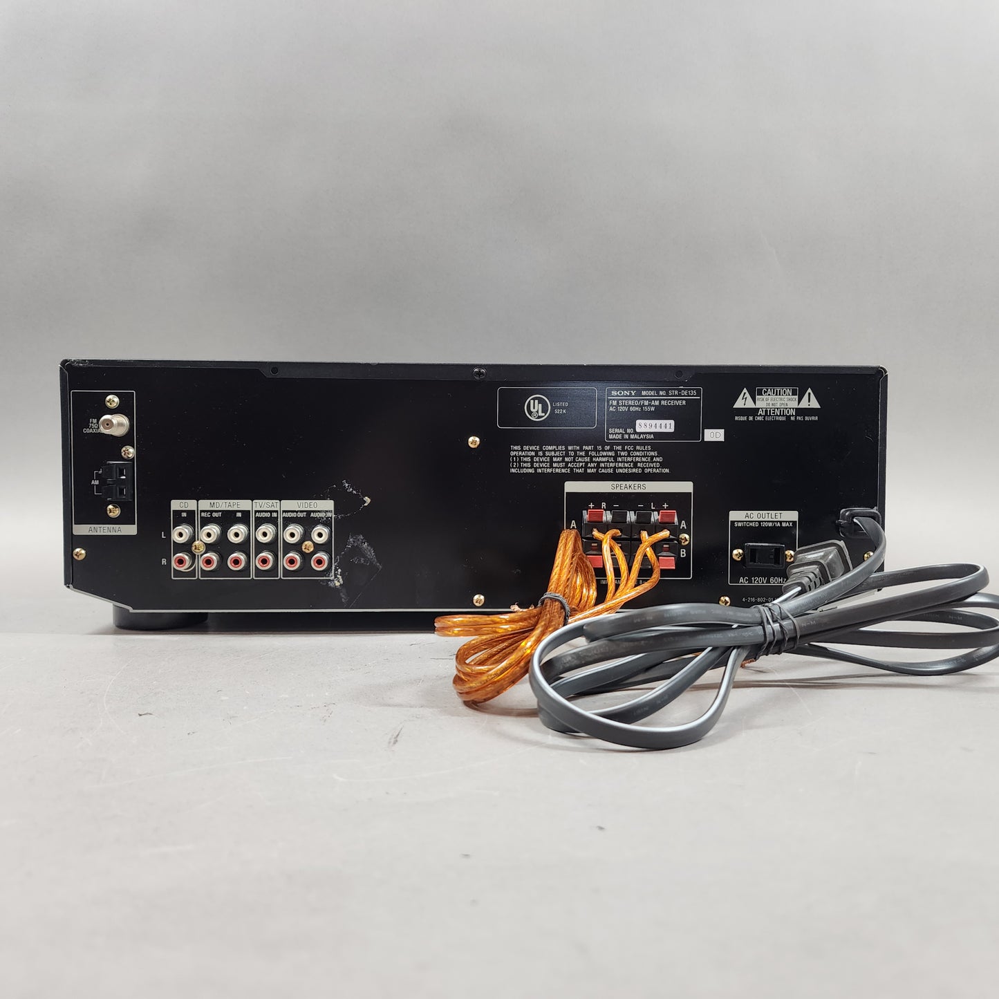 Sony STR-DE135 Receiver