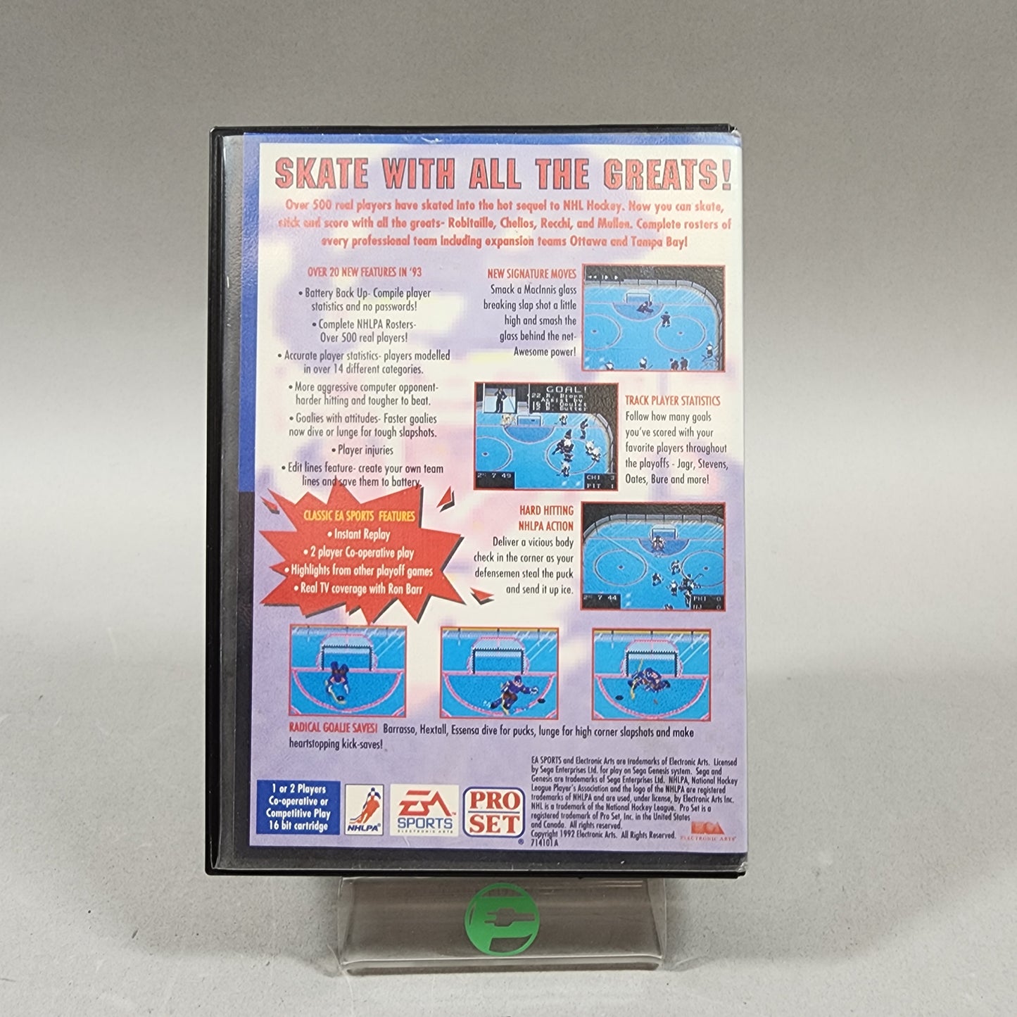 NHLPA Hockey '93 (Sega Genesis, 1991)