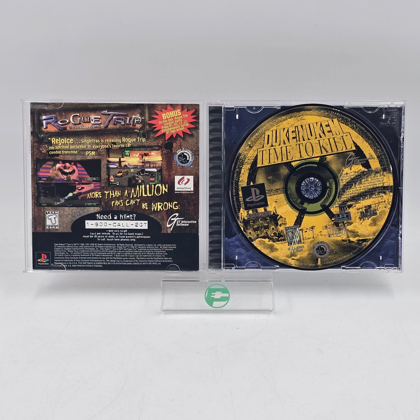 Duke Nukem Time to Kill (Sony PlayStation 1 PS1, 1998)