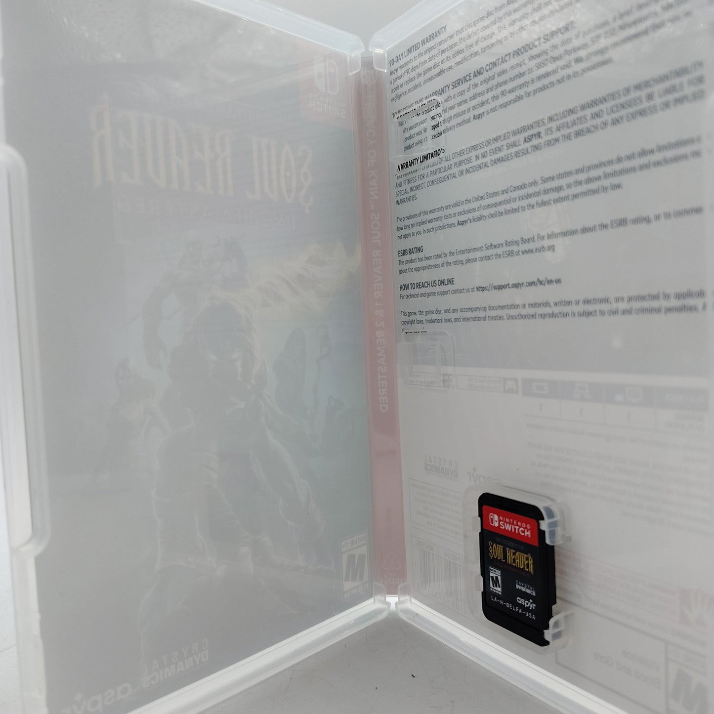 Legacy Of Kain Soul Reaver 1 & 2 Remastered (Nintendo Switch, 2025)