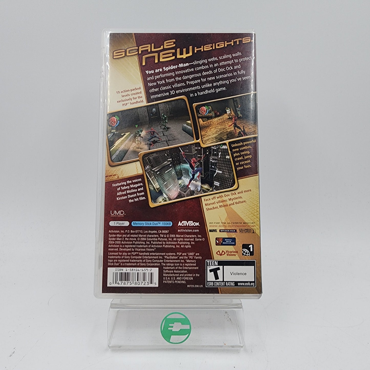 Spiderman 2 (Sony PlayStation Portable PSP, 2005)