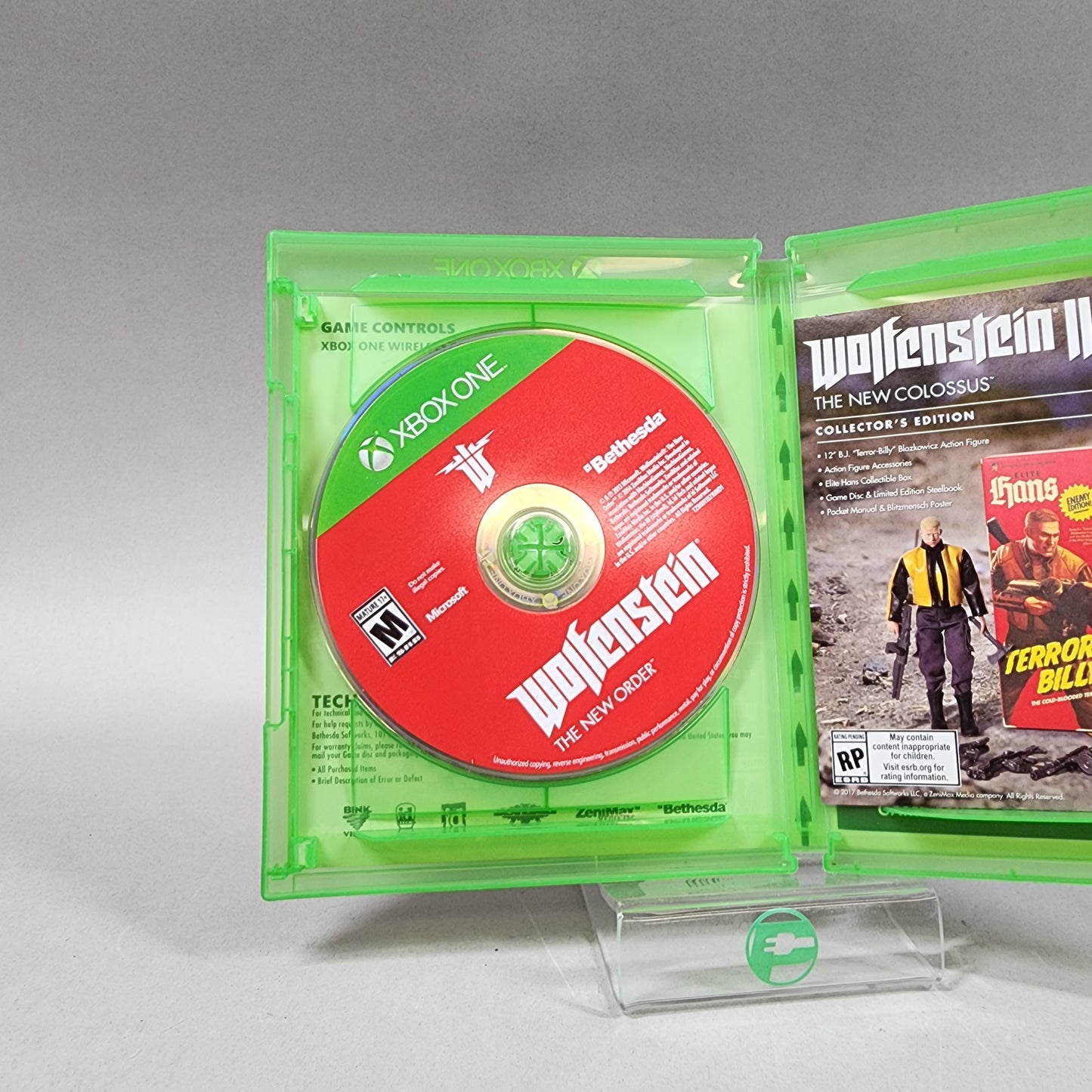Wolfenstein The New Order and The Old Blood (Microsoft Xbox One, 2017)