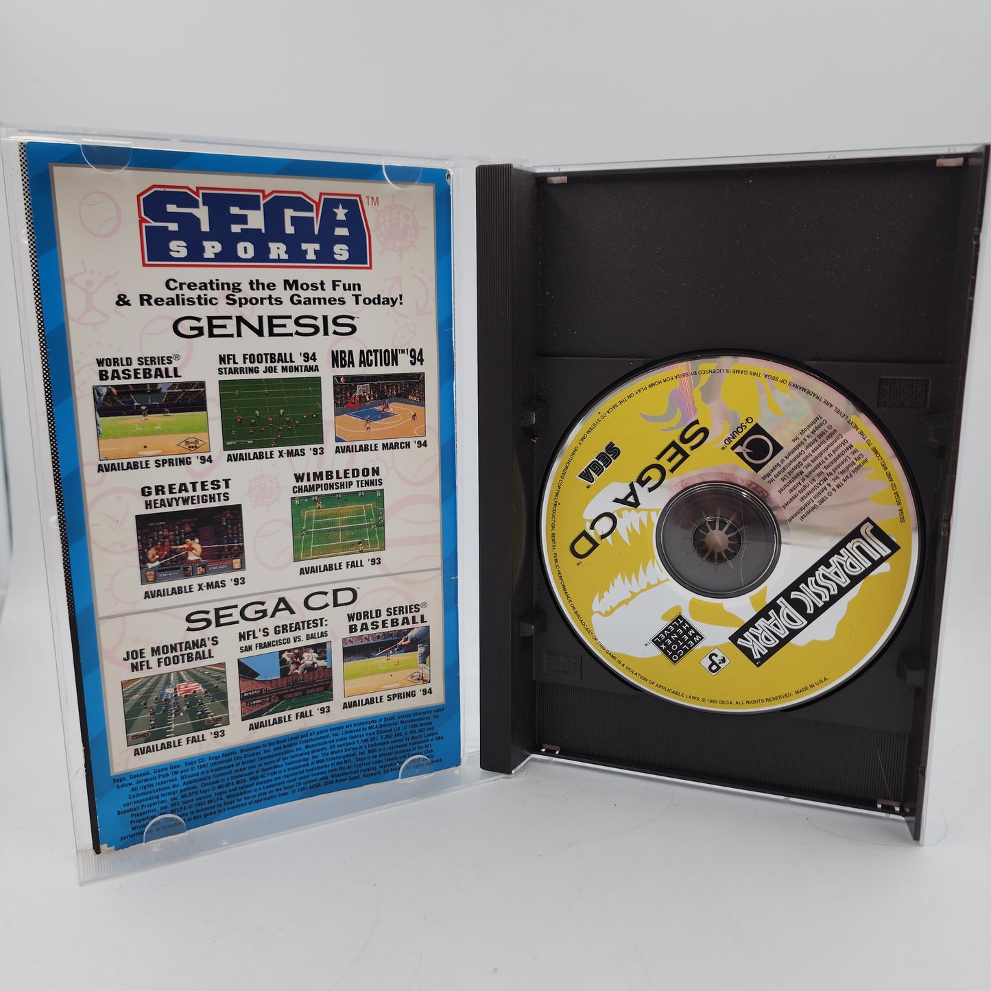 Jurassic Park (Sega CD, 1993)