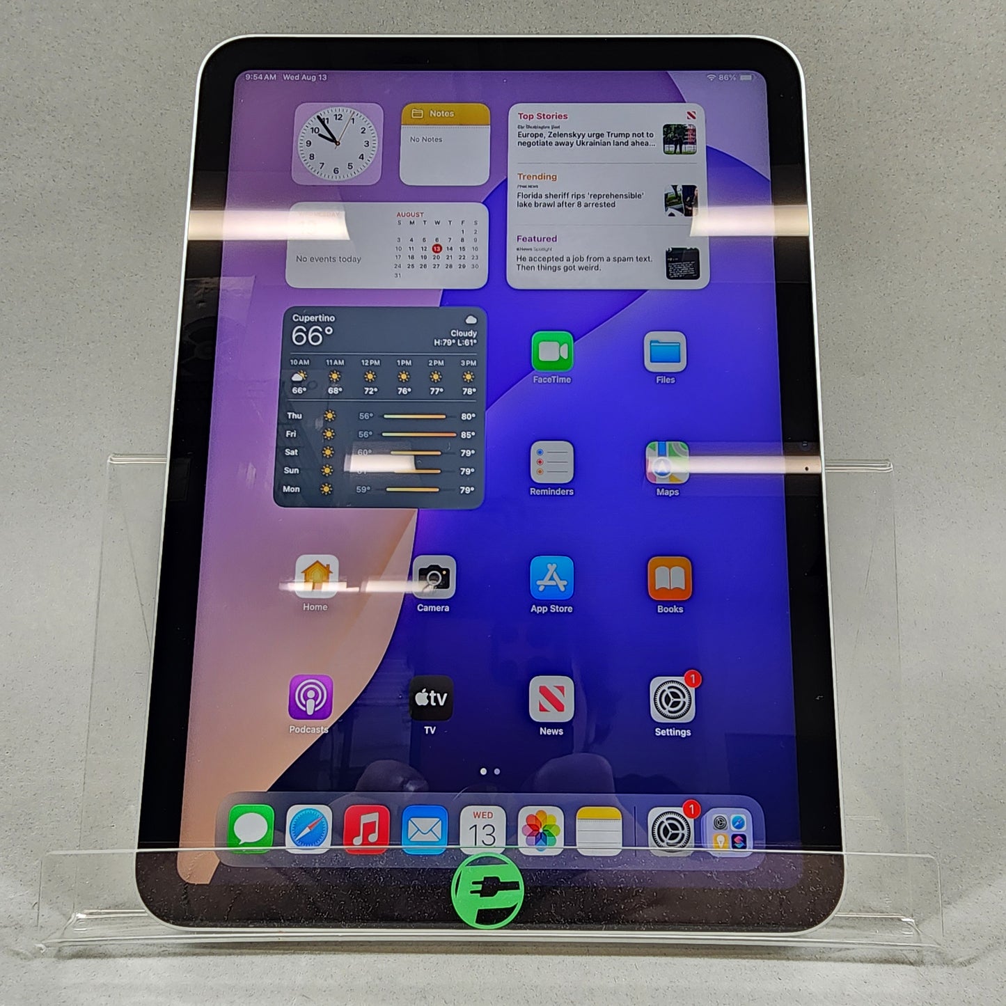 WiFi Only Apple iPad 10th Gen 64GB SILVER MPQ03LL/A
