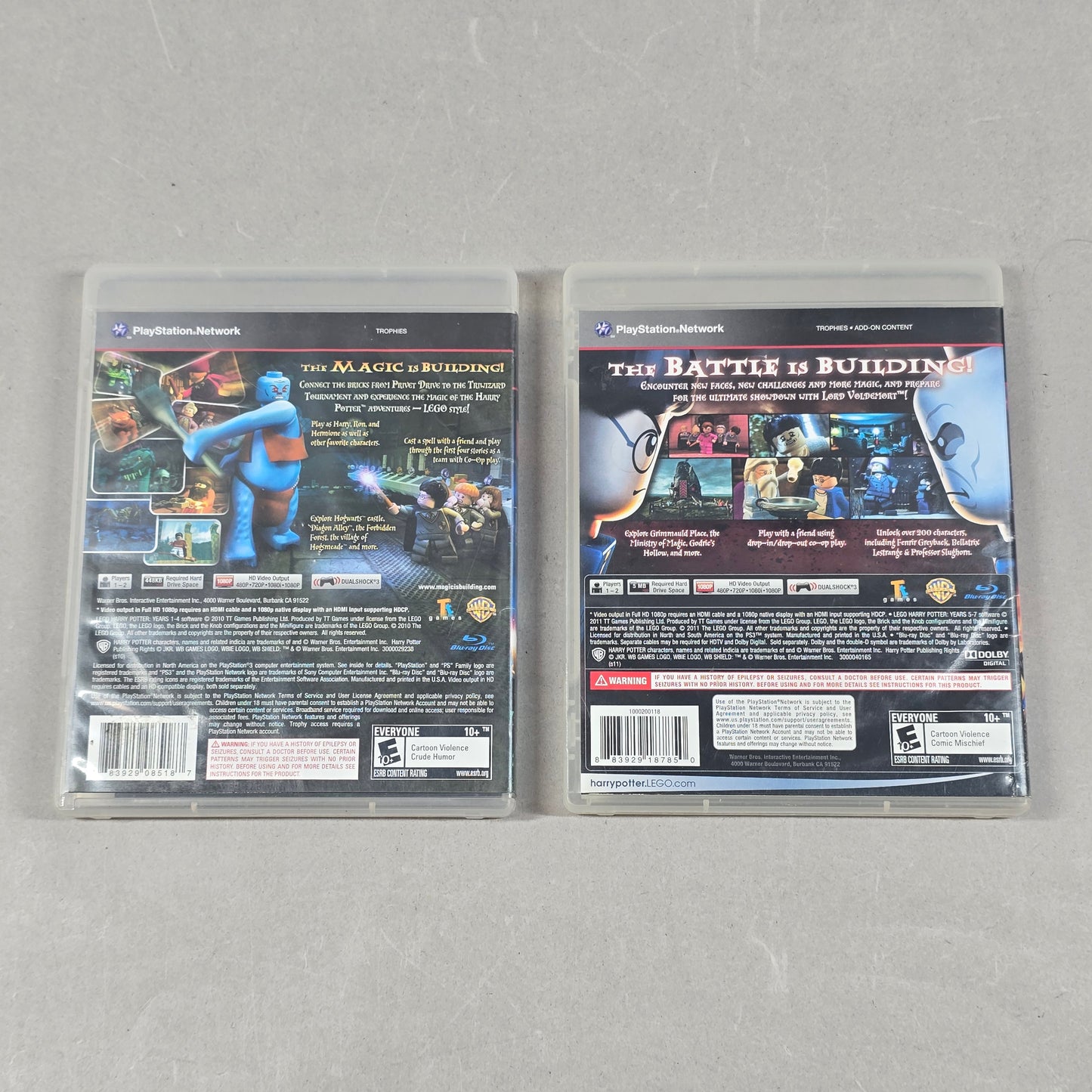 Lot of 2 Sony PlayStation 3 PS3 Games