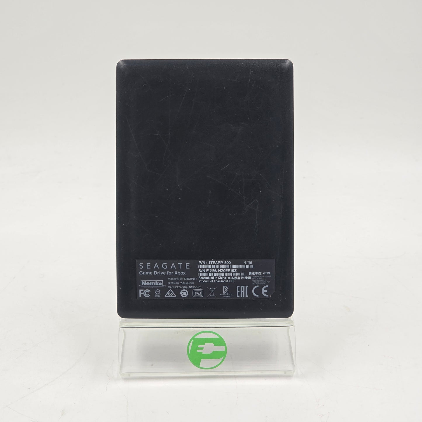 Seagate External SRD0NF 4TB USB-B to USB-A HDD 1TEAPP-500