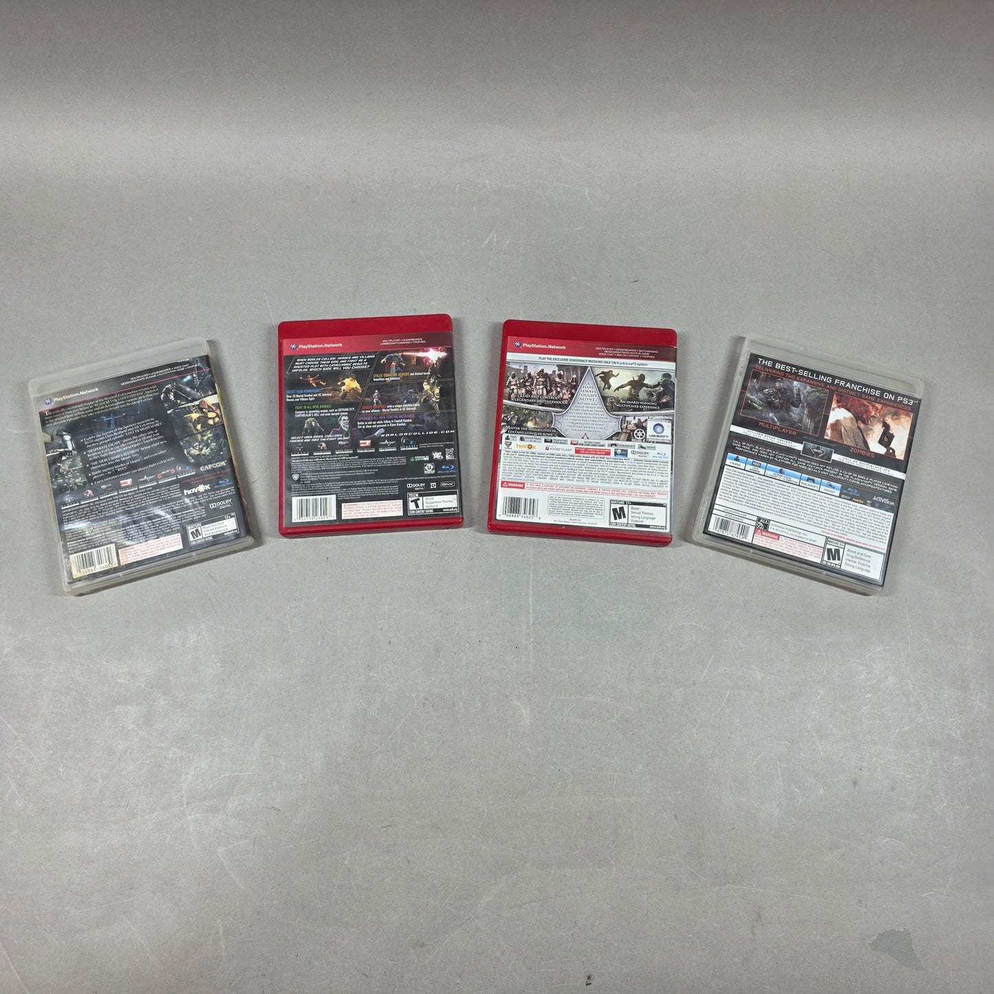 Lot of 4 Sony PlayStation 3 (Fighting & Shooters)
