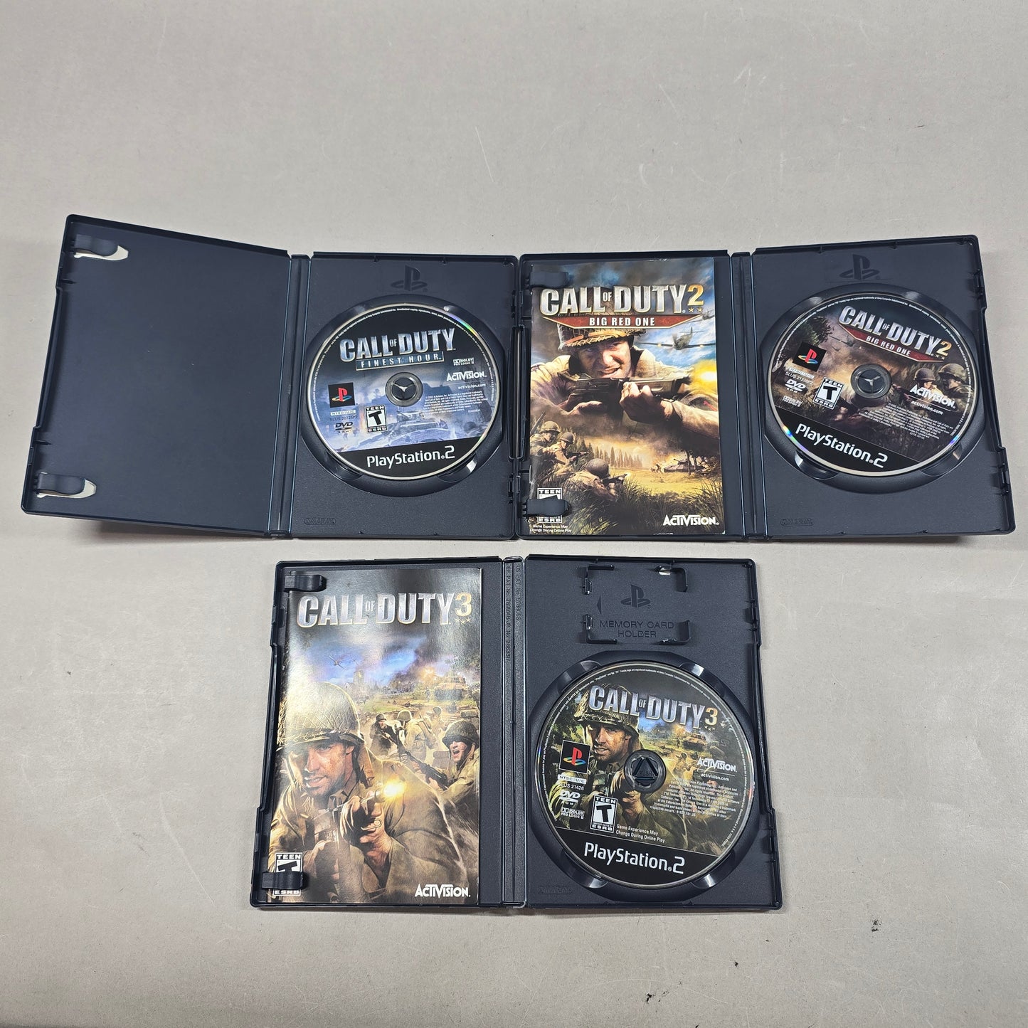 Lot of 3 Sony PlayStation 2 PS2 Games