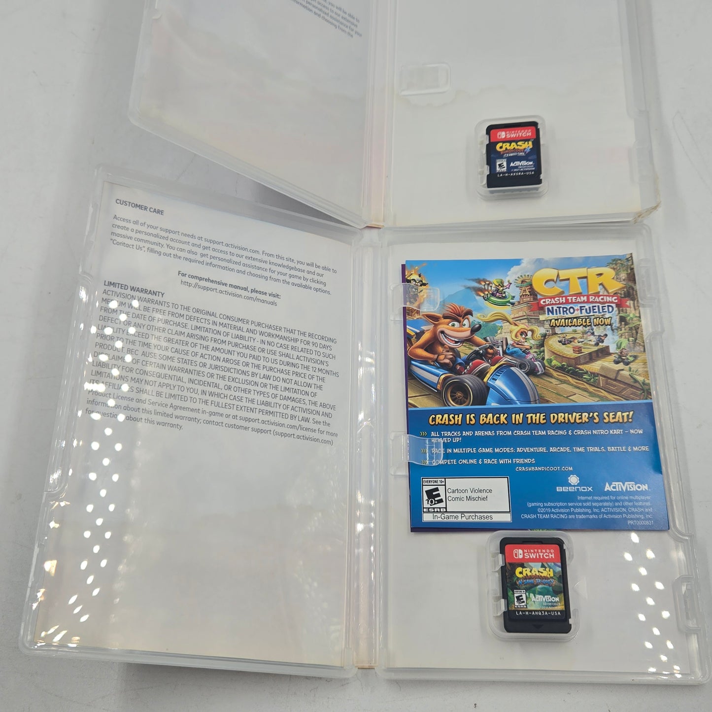 Lot of 2 Nintendo Switch Games