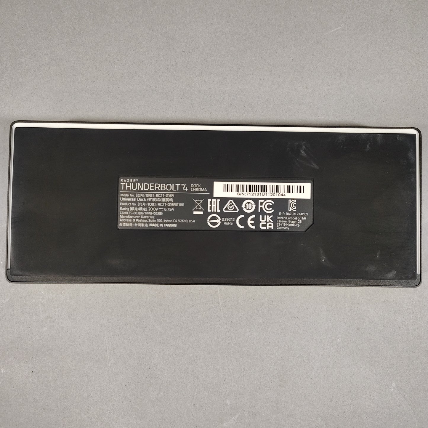 Thunderbolt 4 RC21-0169 Dock Chroma RC21-0169