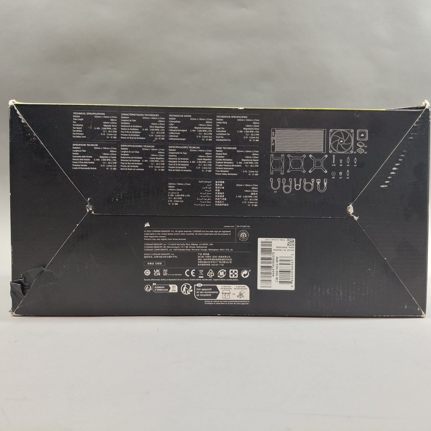 Corsair Icue Link H115i RGB CPU Liquid Cooler