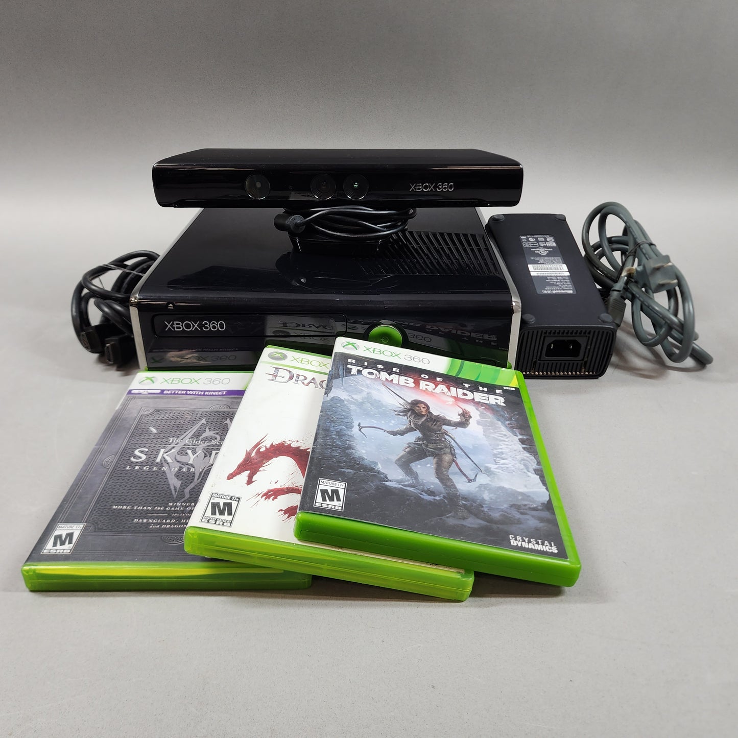 Microsoft Xbox 360 S 120GB Console Gaming System Black 1439 Disc Drive Issues