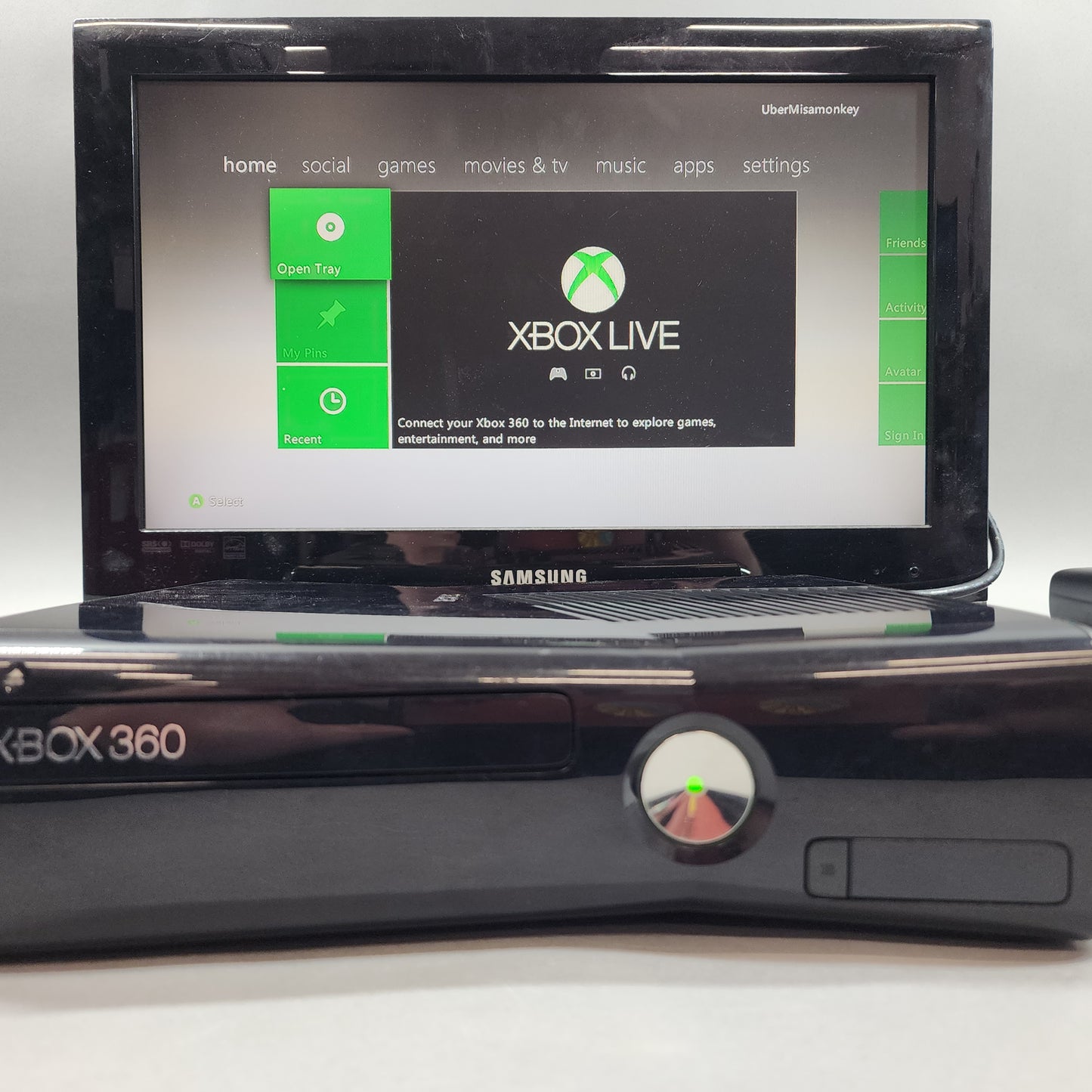 Microsoft Xbox 360 S 120GB Console Gaming System Black 1439 Disc Drive Issues