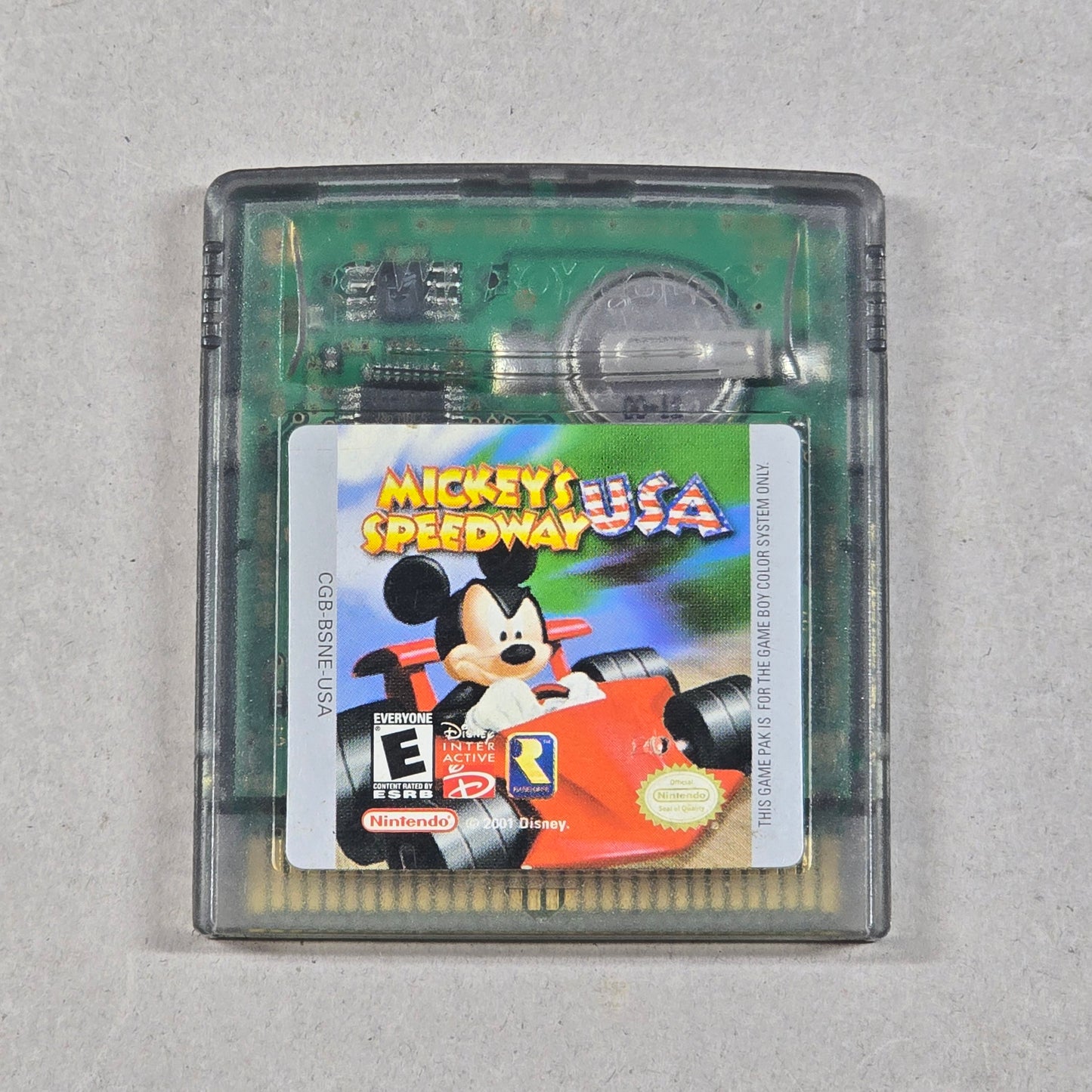 Mickey's Speedway USA (Nintendo GameBoy Color, 2001)