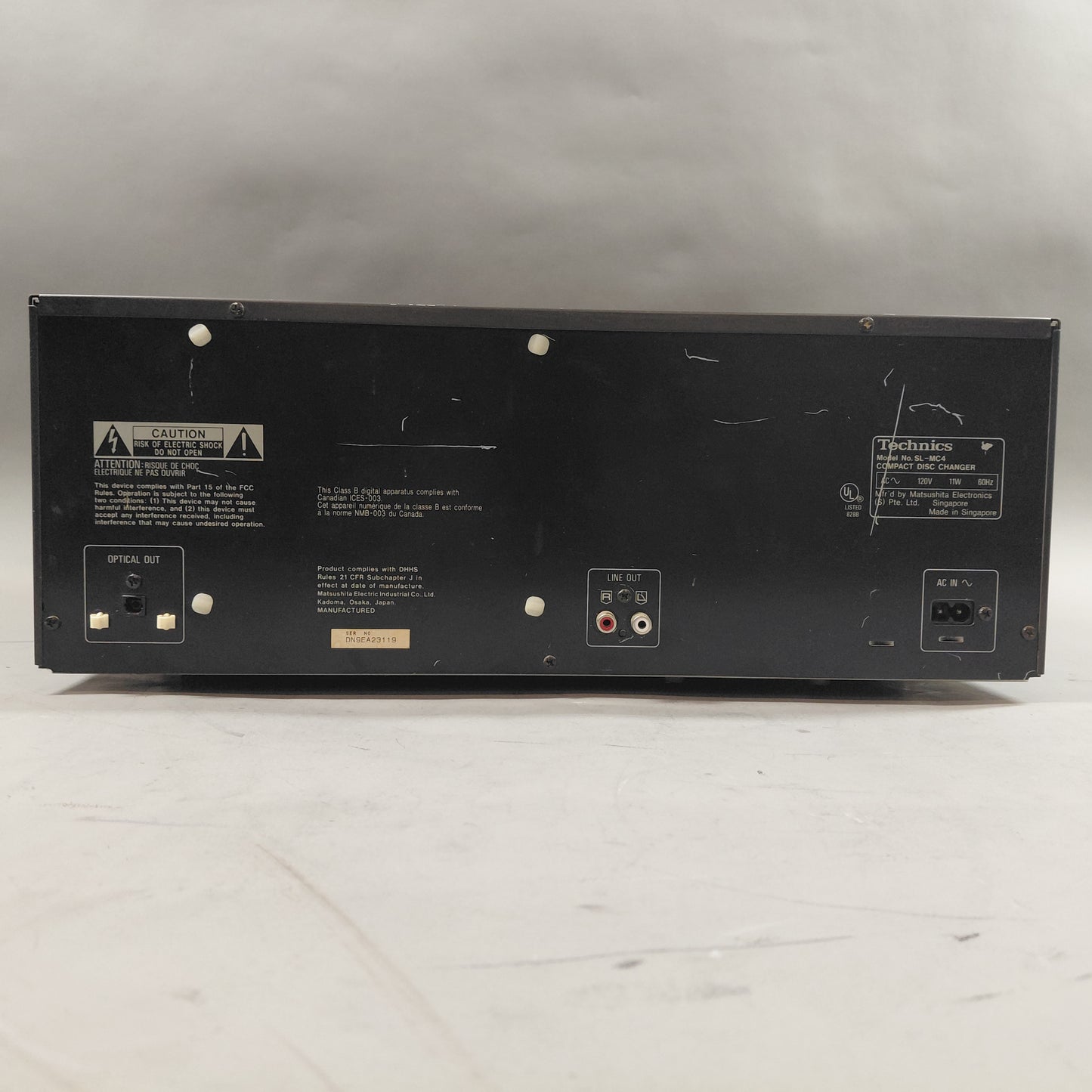 Technics SL-MC4 Receiver