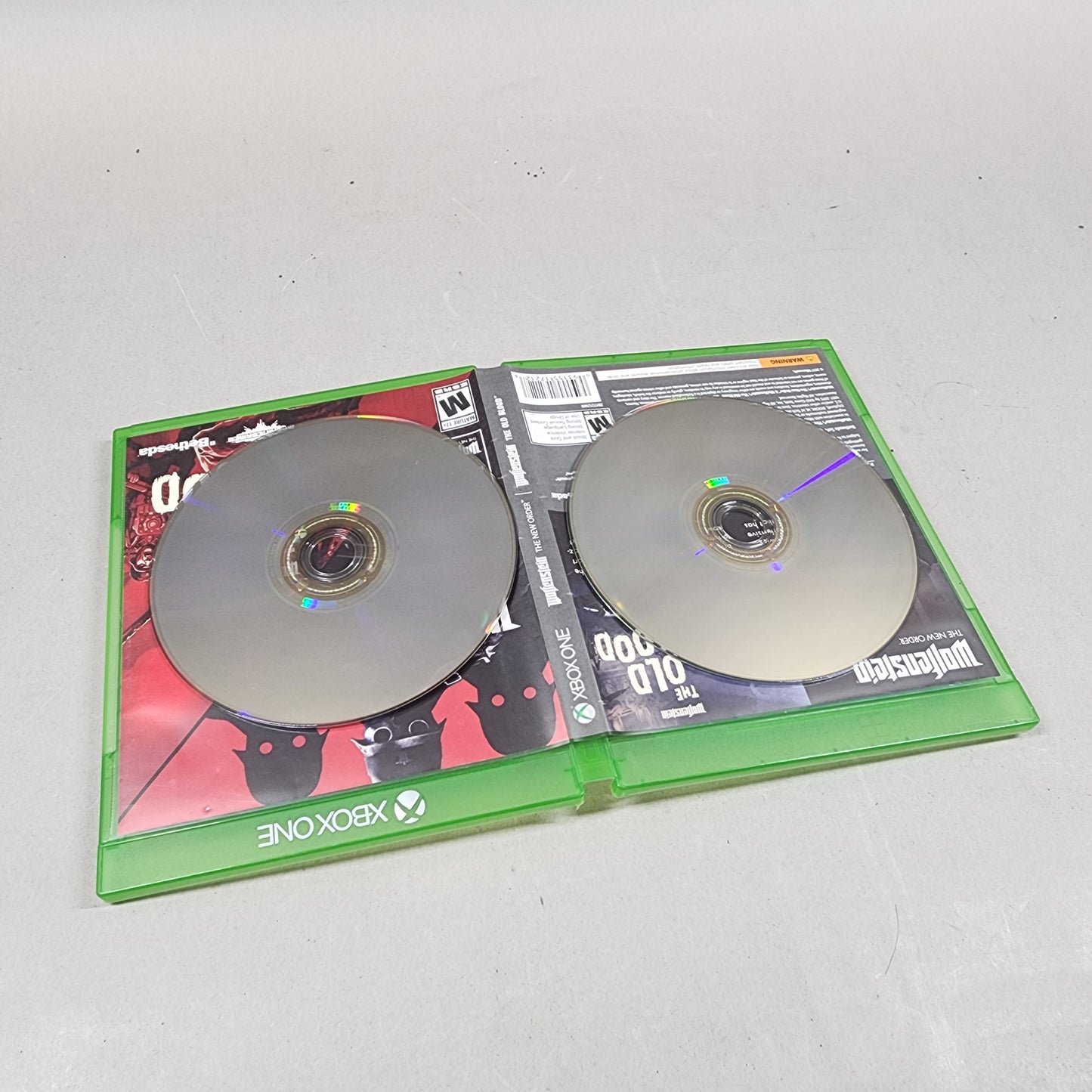 Wolfenstein The New Order and The Old Blood (Microsoft Xbox One, 2017)