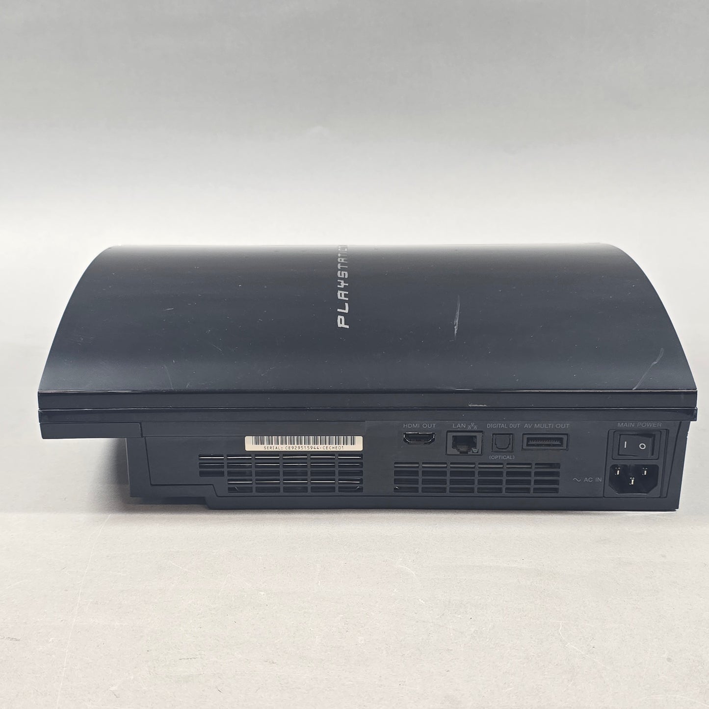 Sony PlayStation 3 Fat PS3 60GB Black Console Gaming System CECH-2001A