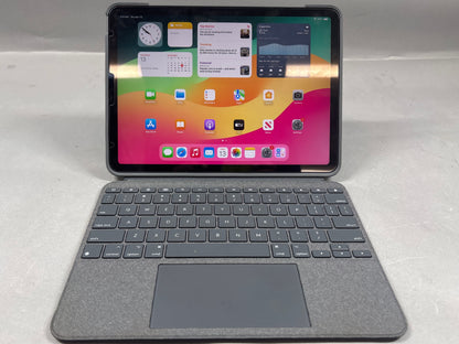 WiFi Only Apple iPad Air 4th Gen 64GB Space Gray W/Keyboard