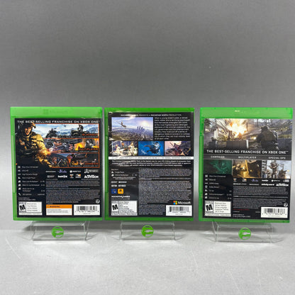 Lot of 3 Microsoft Xbox One Games