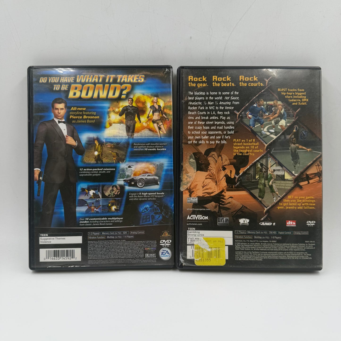 Lot of 2 Sony PlayStation 2 PS2 Games