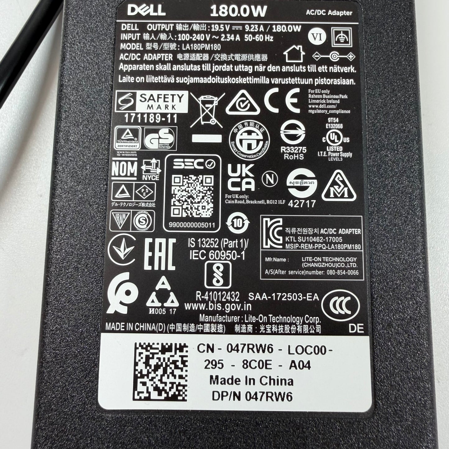 Dell WD19S 180W Docking Station