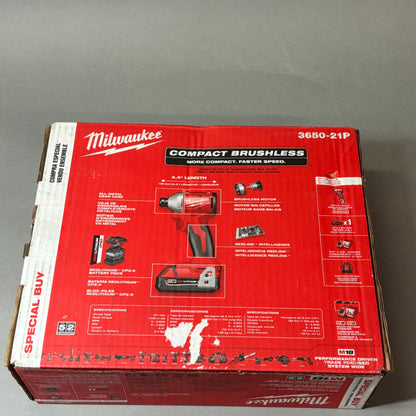 Milwaukee M18 18-Volt Lithium-Ion Cordless 1/4 in. Impact Driver 3650-21P